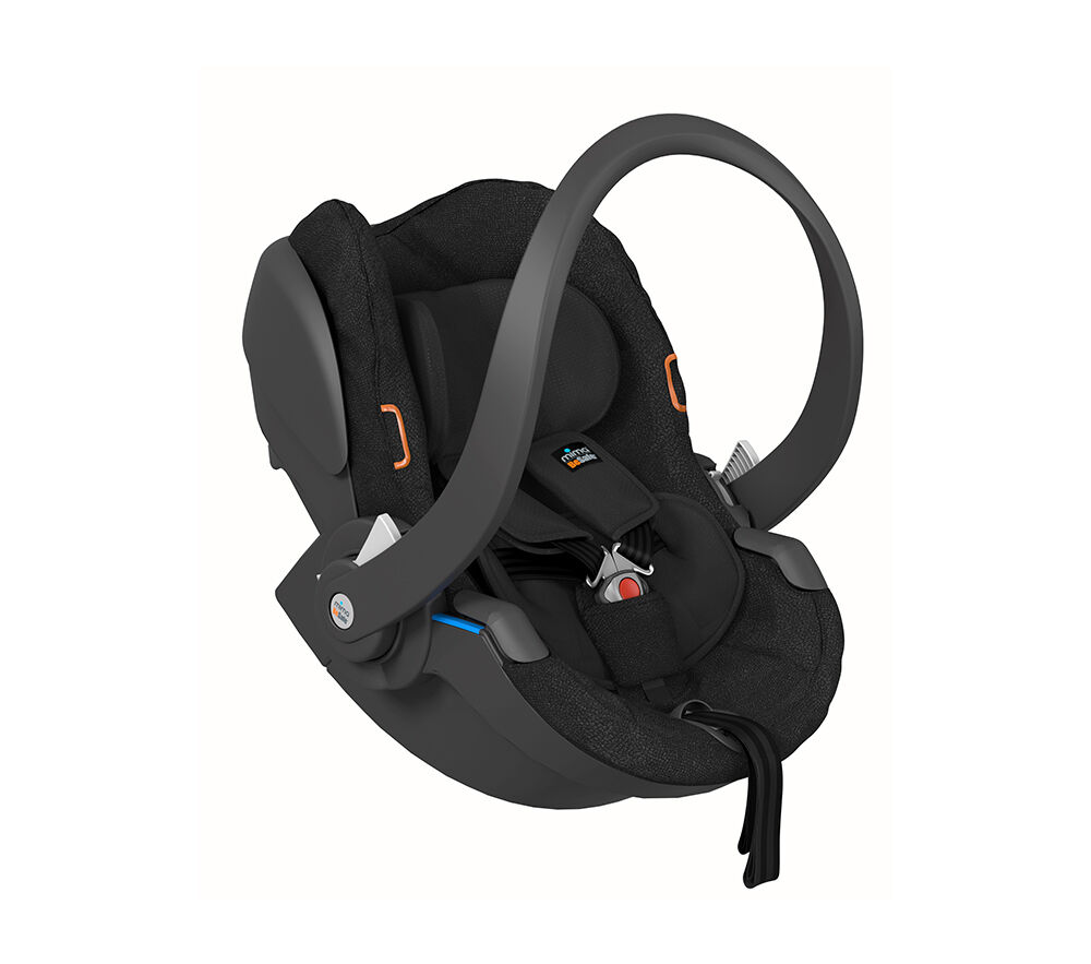 مقعد سيارة ميما ايزي جو اكس 1 من بي سيف - أسود