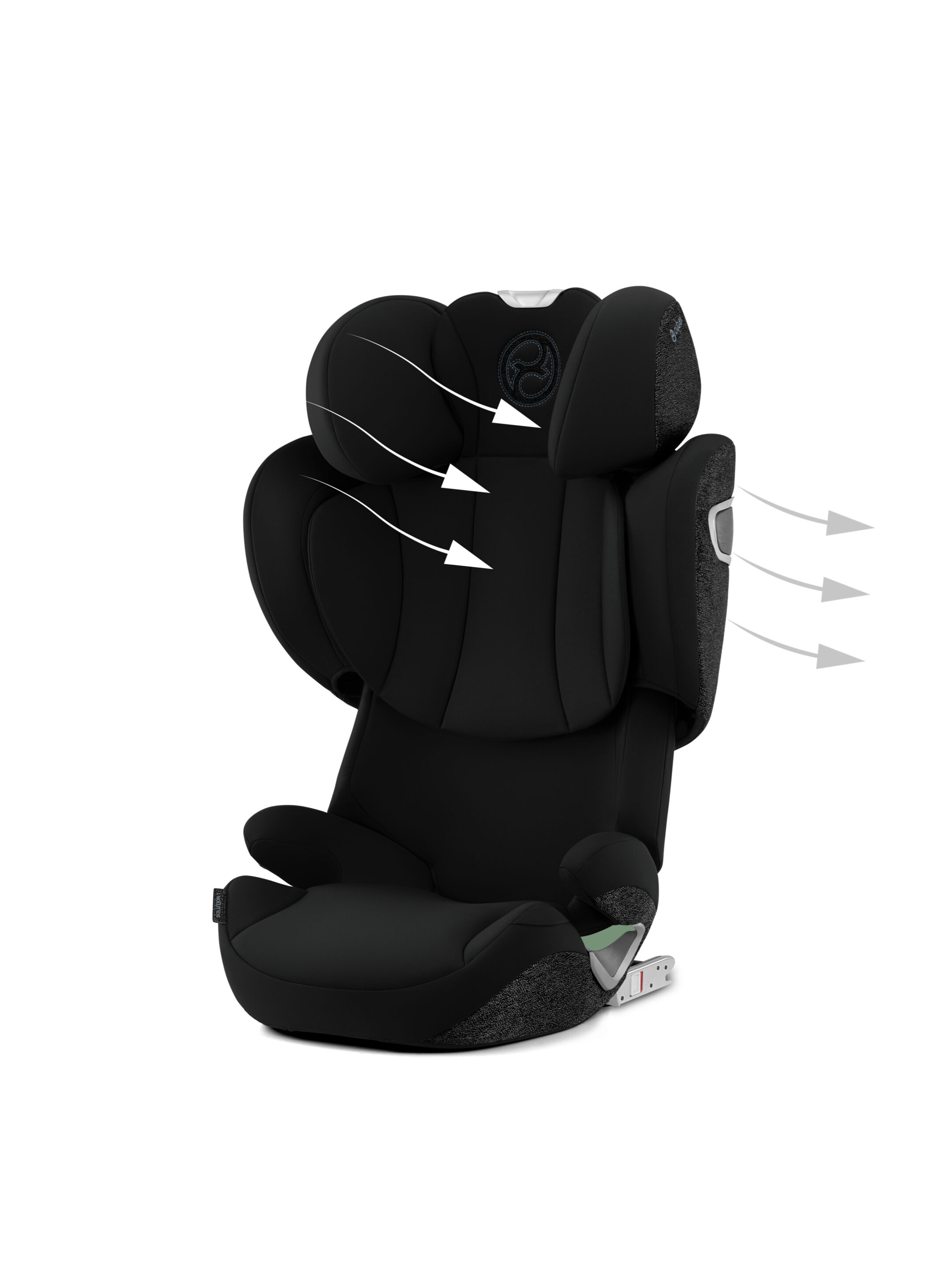 مقعد سيارة سوليوشن تي آي فيكس من سايبكس - أسود image number 8