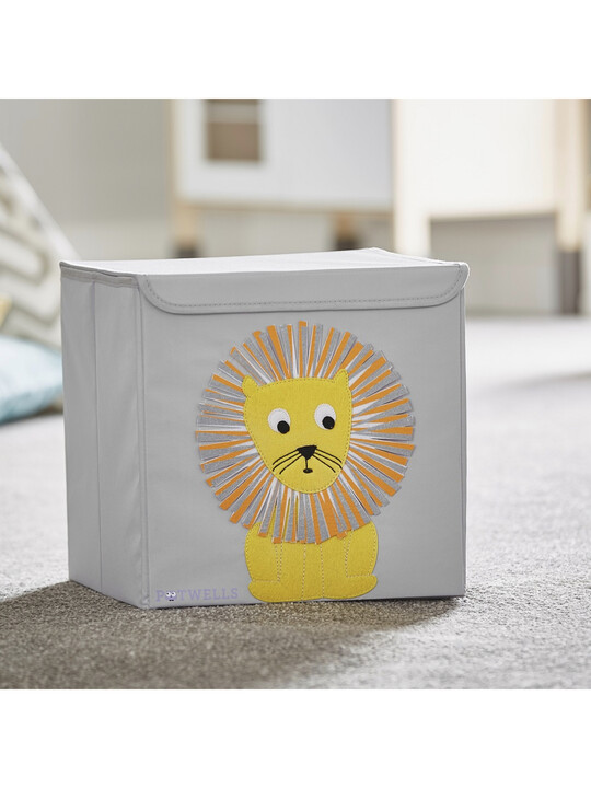 صندوق تخزين للأطفال من بوتويلز - تصميم أسد image number 5