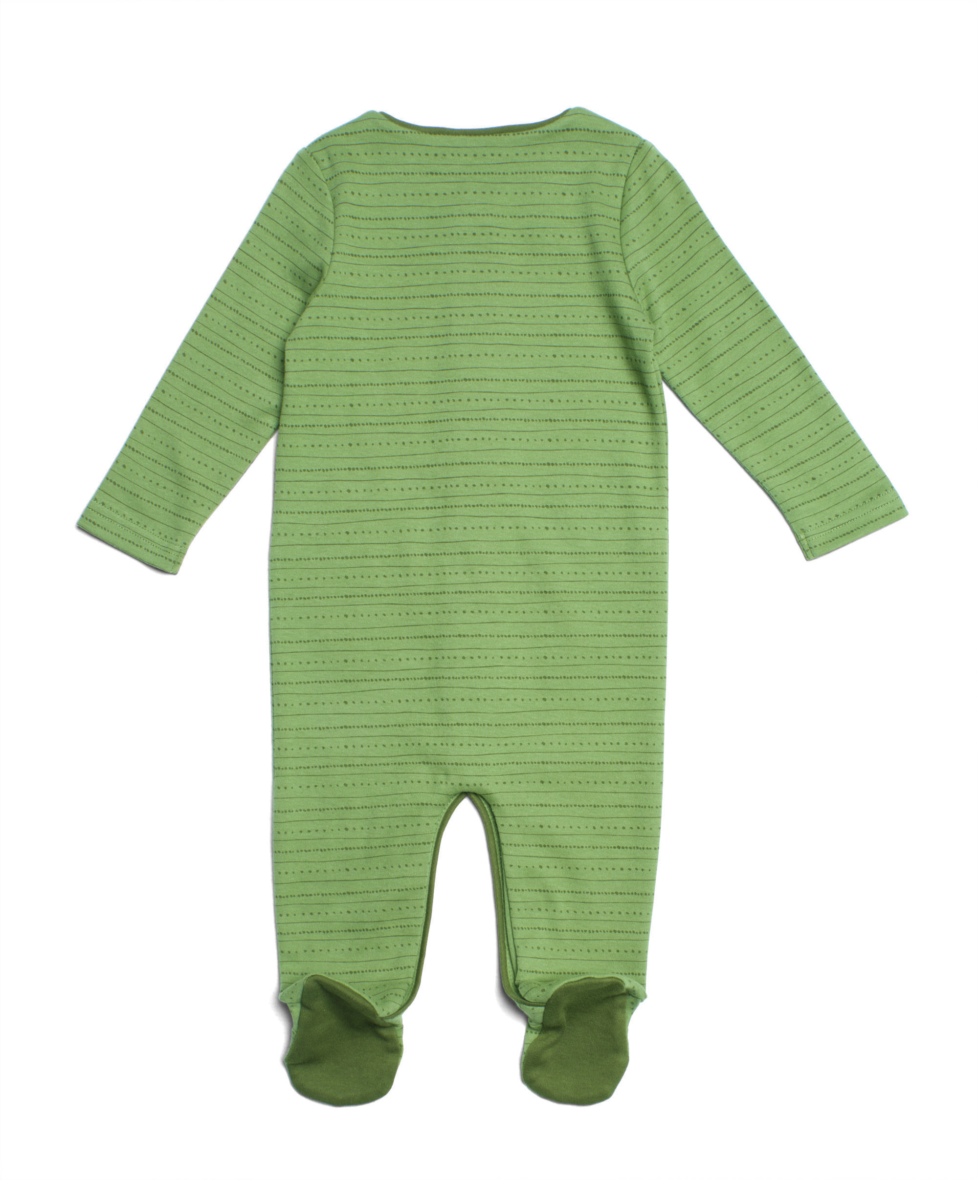 لباس الكل في واحد بنقشة خطوط ونقاط image number 2