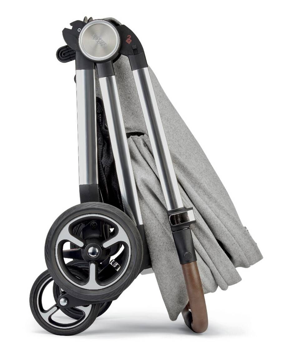 عربة أطفال سترادا - رمادي فاتح image number 5