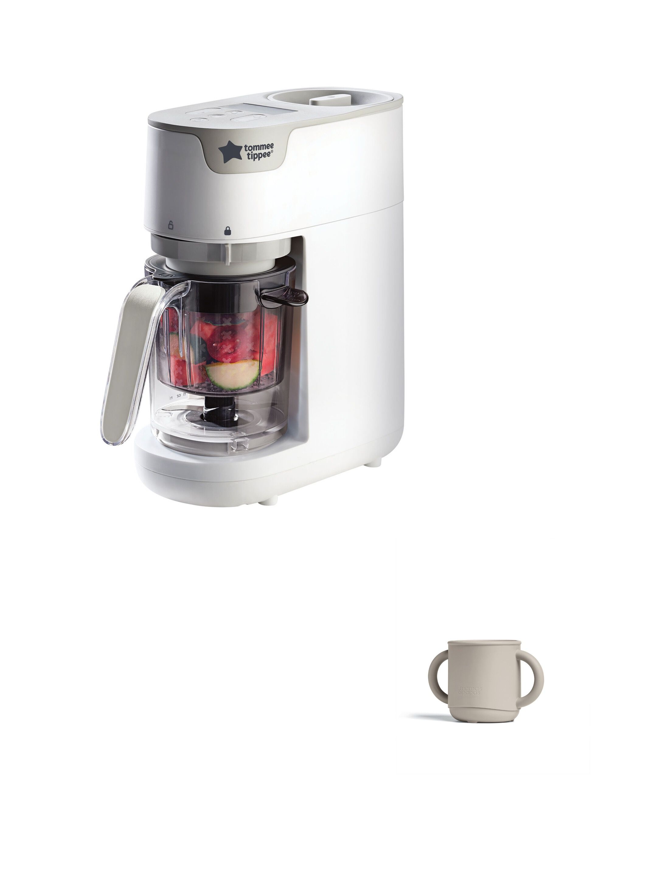 مجموعة محضر طعام تومي تيبي سريع 6 في 1 مع كوب 3 في 1 image number 1