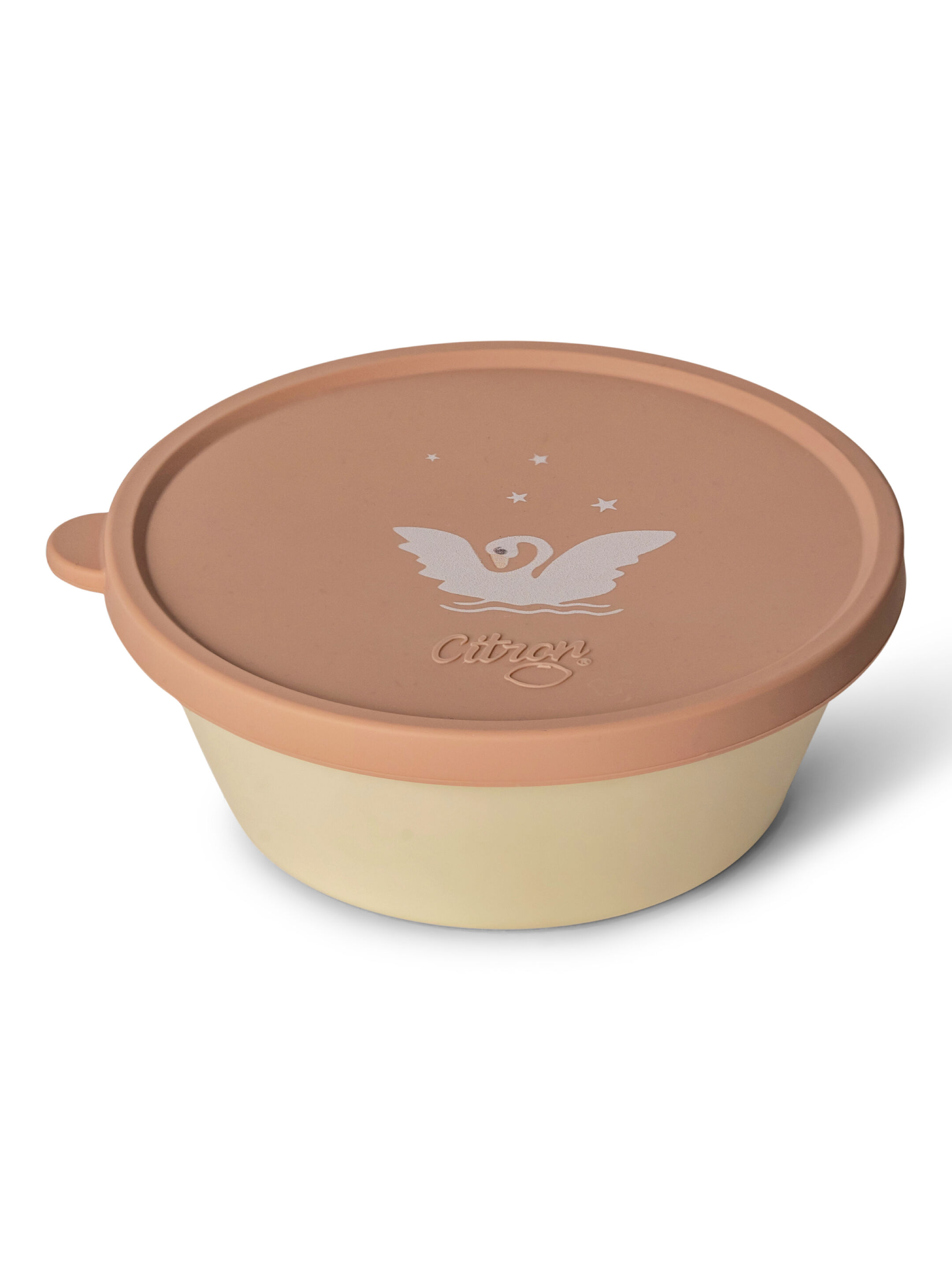 غطاء طبق سيليكون من سيترون - نقشة بجعة image number 2