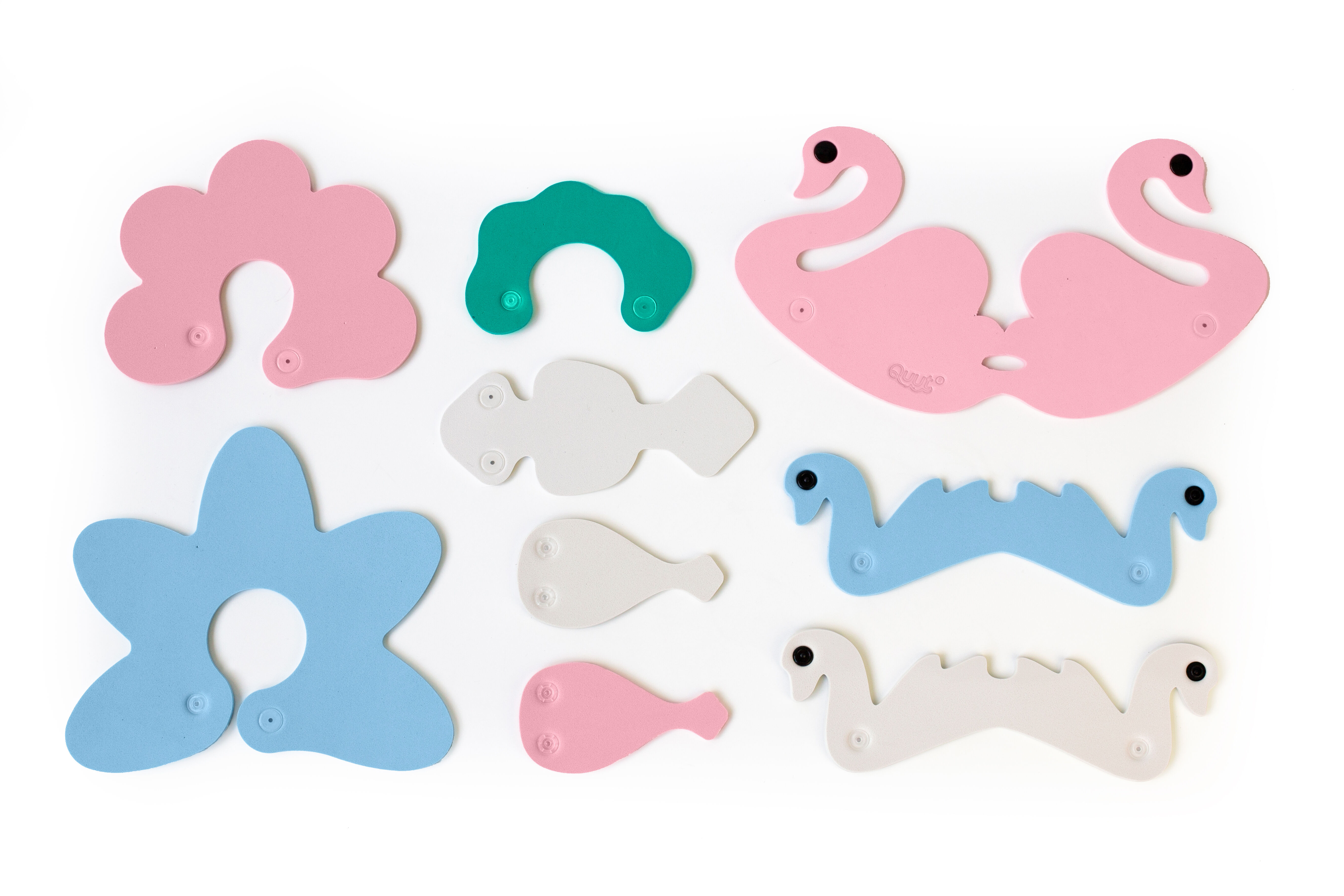 مجموعة ألعاب مجسمة لأوقات الاستحمام كيوتوبيا من كوت - سوان ليك image number 5