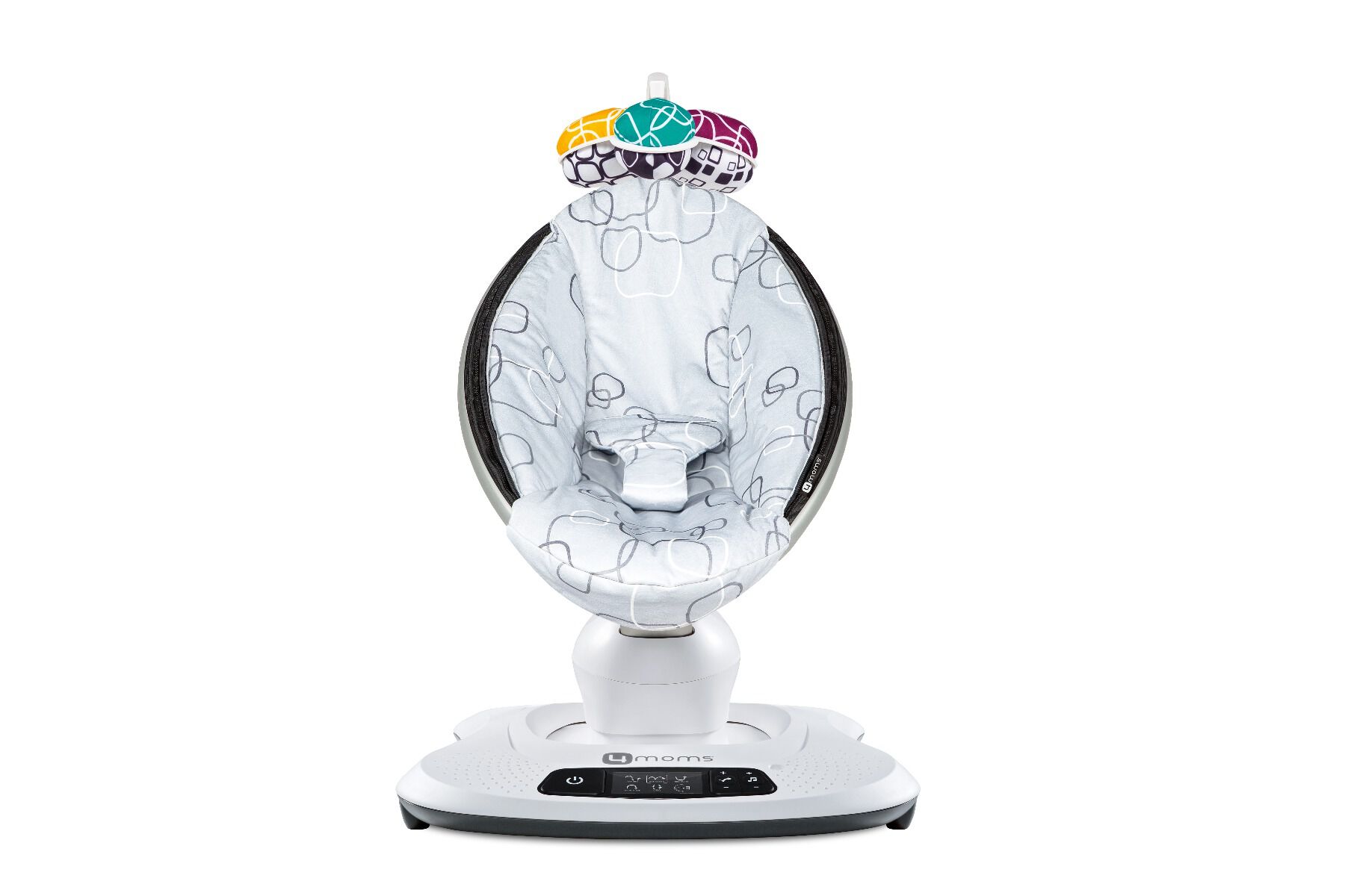 كرسي هزاز مامارو 4.0 ببطانة مخمل فضي image number 3