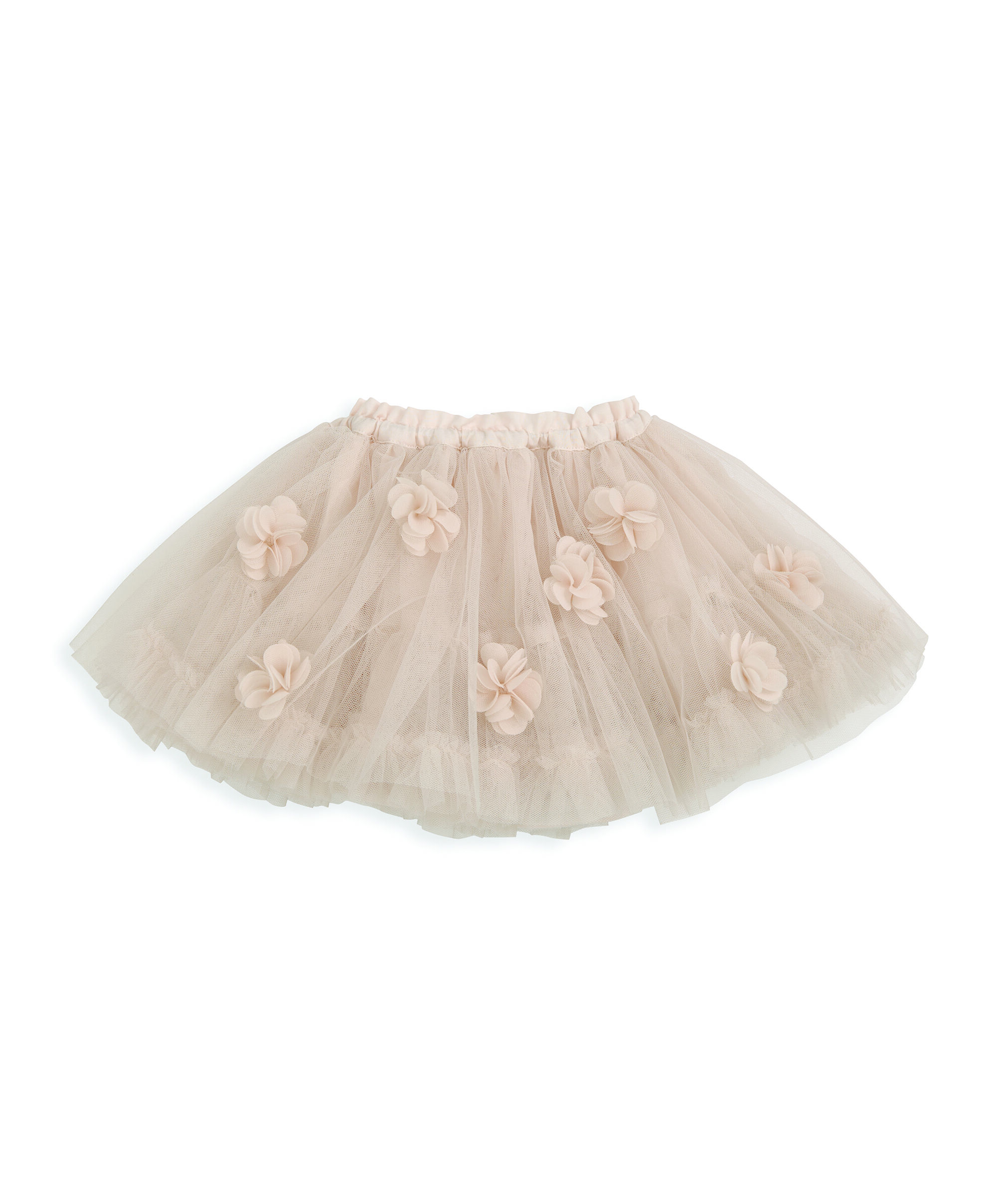 طقم بودي سوت وتنورة توتو بزهور، قطعتين image number 4