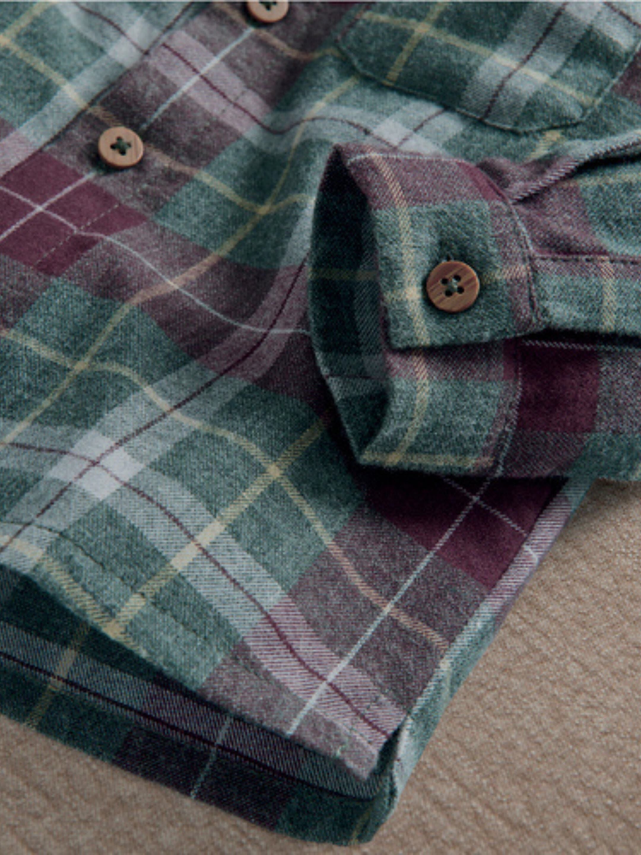 Woven Check Shirt image number 4