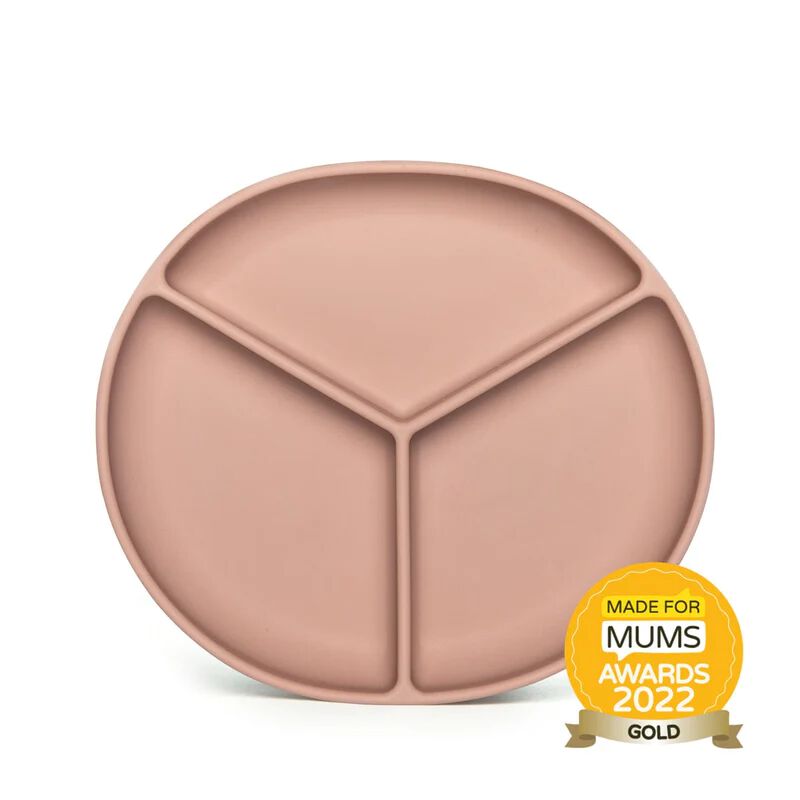 طبق سيليكون بقاعدة شفط من بيبيتا - وردي image number 2