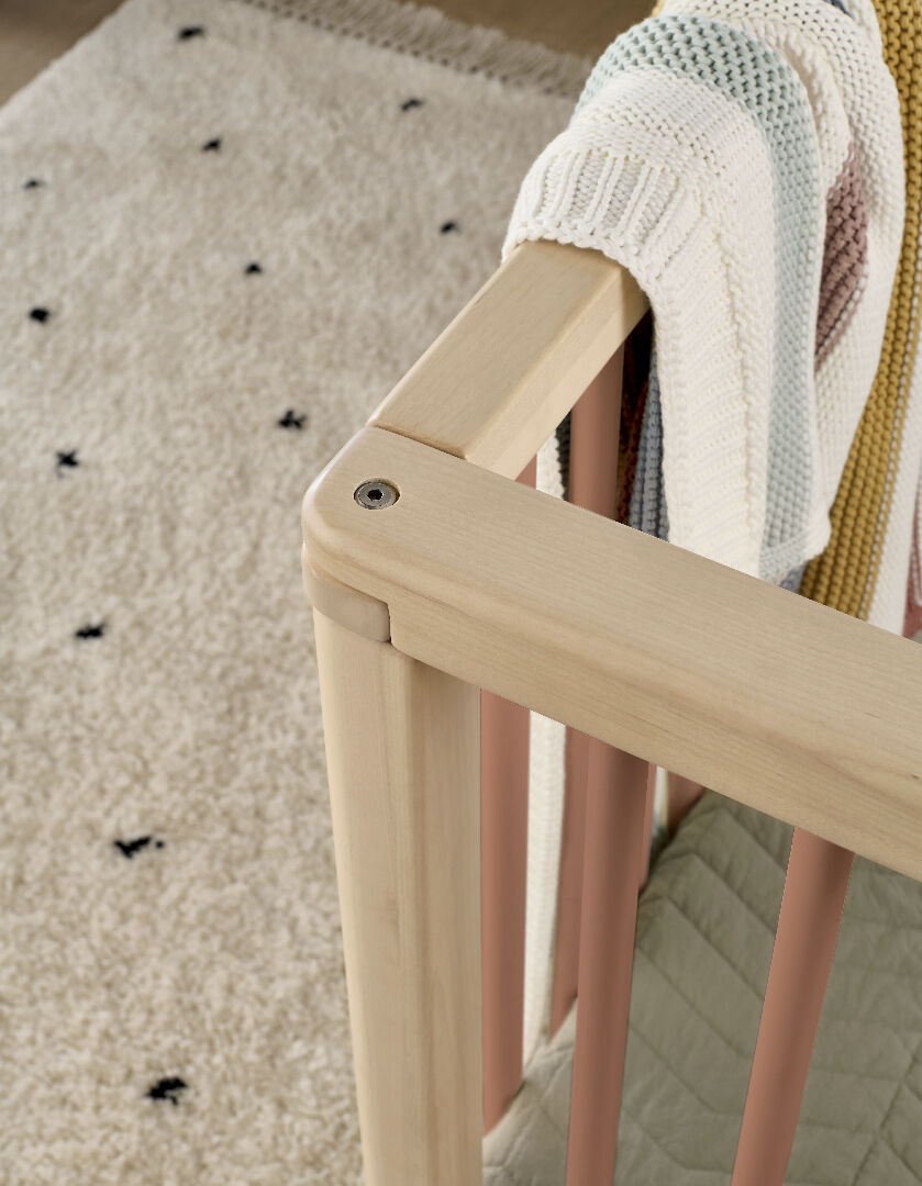 مهد سولو صغير - طبيعي تيراكوتا image number 4