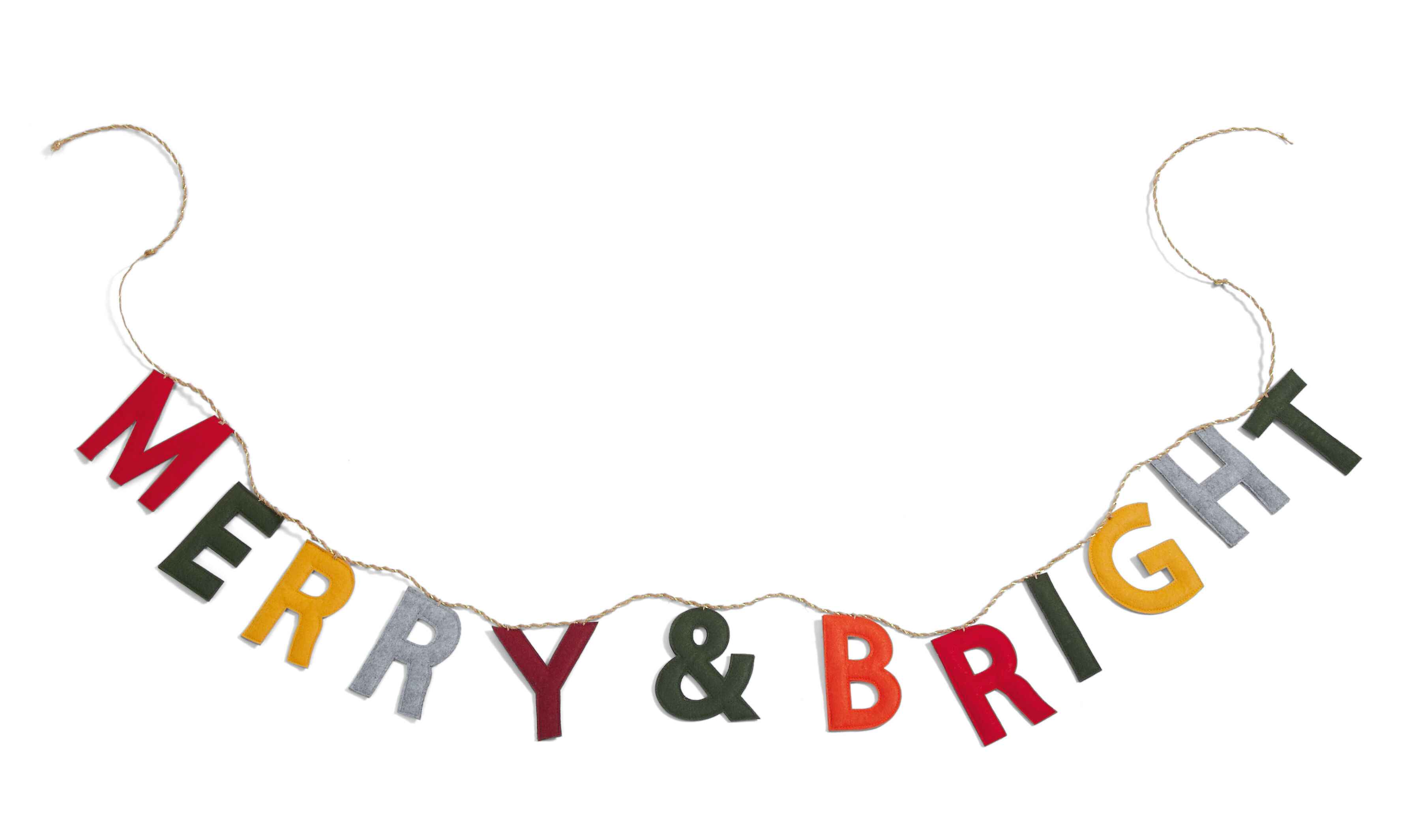 شريط تزيين للكريسماس بحروف image number 1