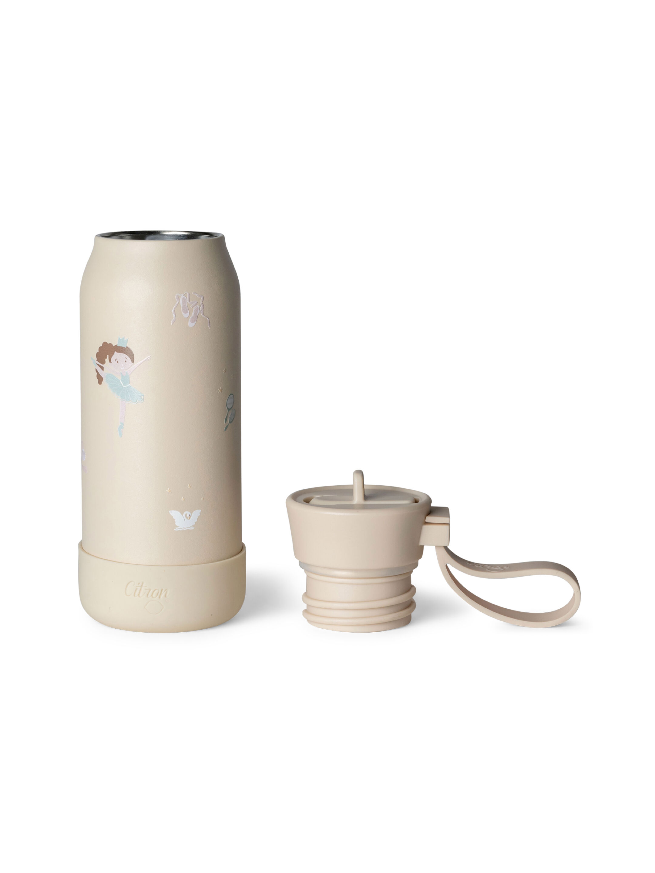 زجاجة مياه ستانلس ستيل بسعة 250 ملل - نقشة راقصة باليه image number 2