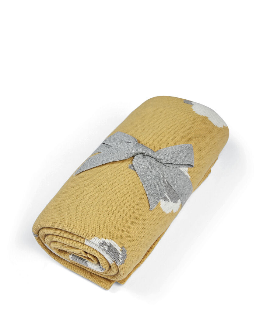 بطانية منسوجة ويلكم تو ذا وورلد - نقشة خراف image number 2