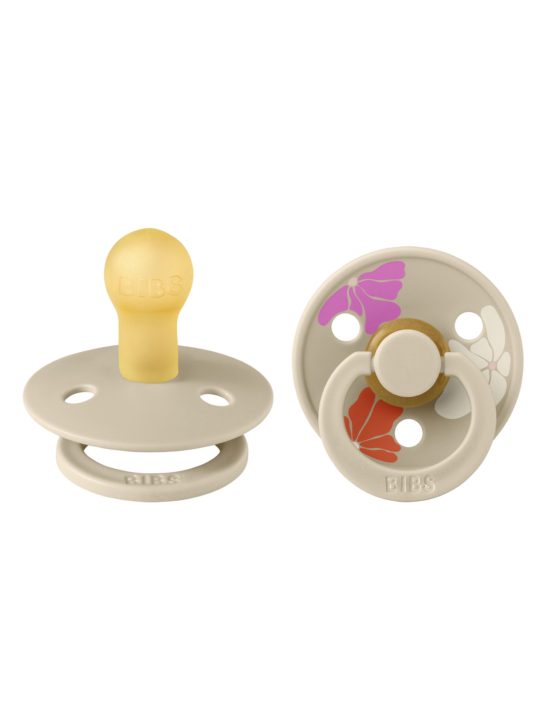 مجموعة لهايات بيبس كولور مورنينج بلوم لاتكس مقاس 1 للأطفال منذ الولادة بلون فانيليا متنوع- قطعتان image number 2