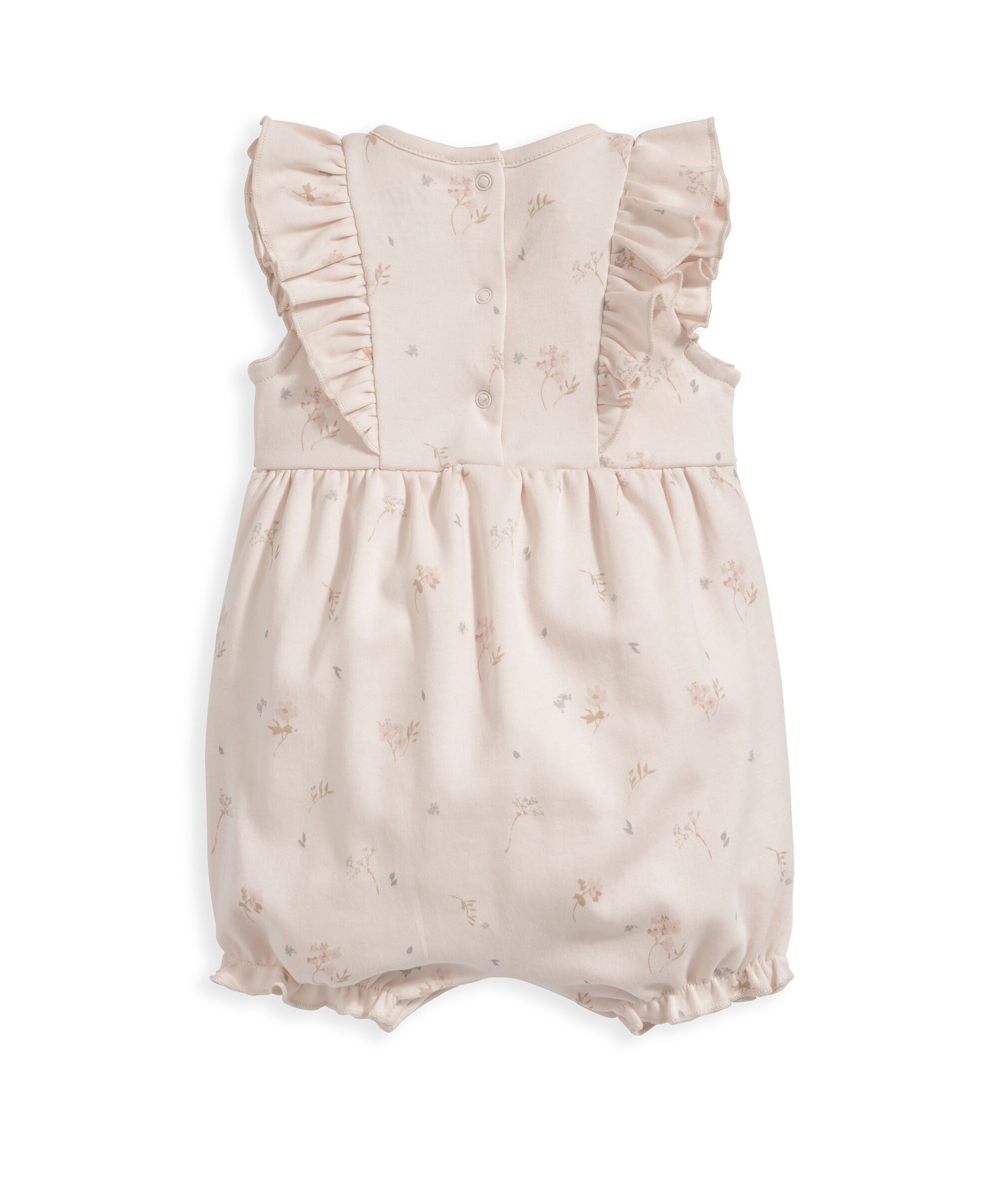 رومبر قصير جيرسيه بنقشة زهور image number 3