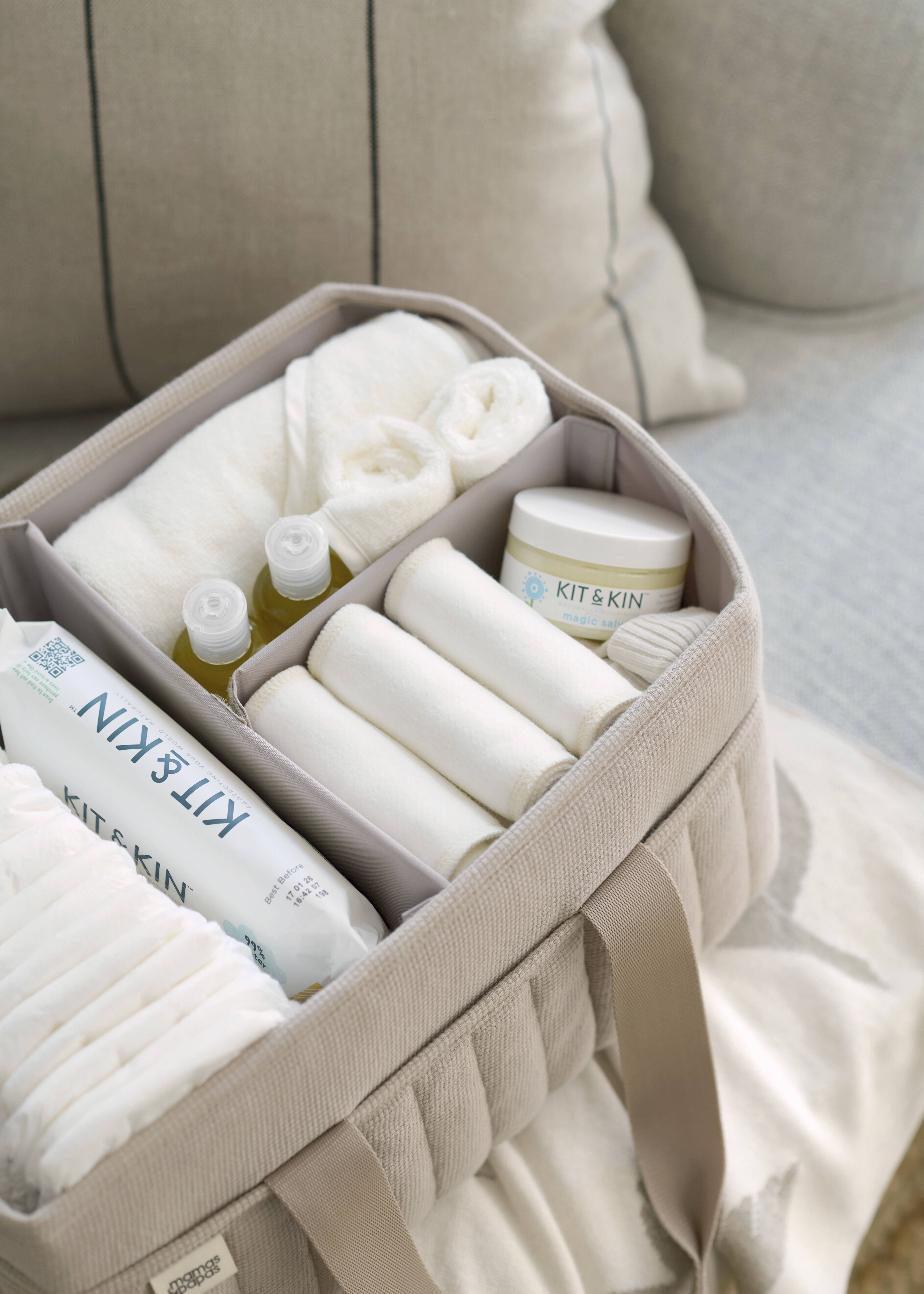 سلة حفاضات - كشمير منسوج image number 3