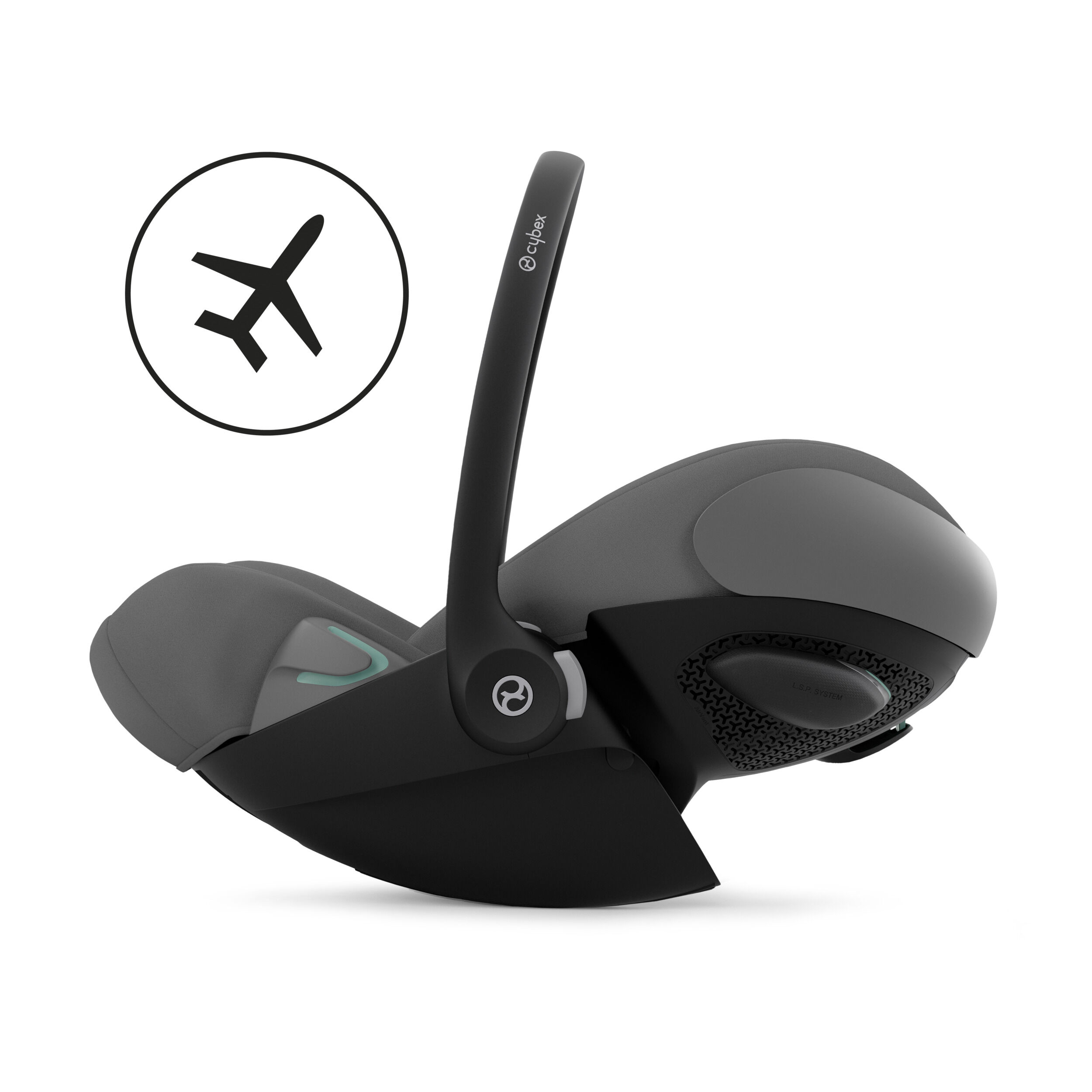 مقعد سيارة سايبكس كلاود جي آي سايز للرضع - رمادي image number 3