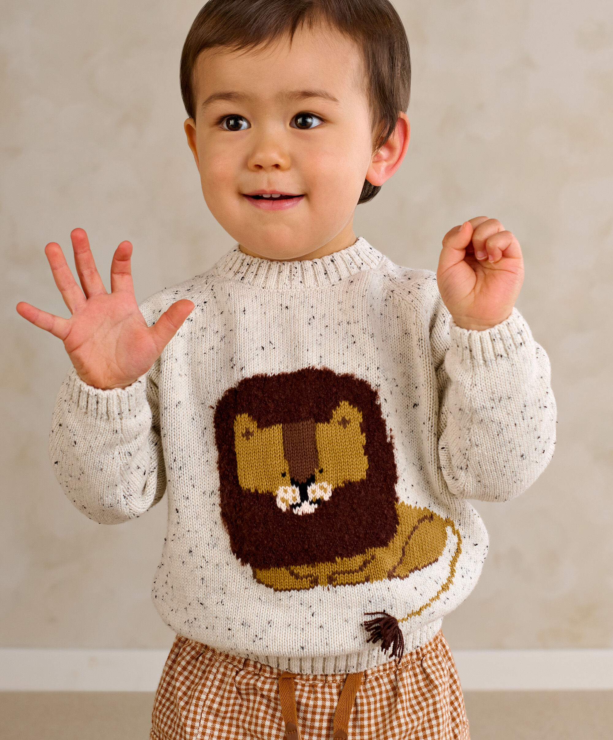 Lion Knit Jumper image number 1