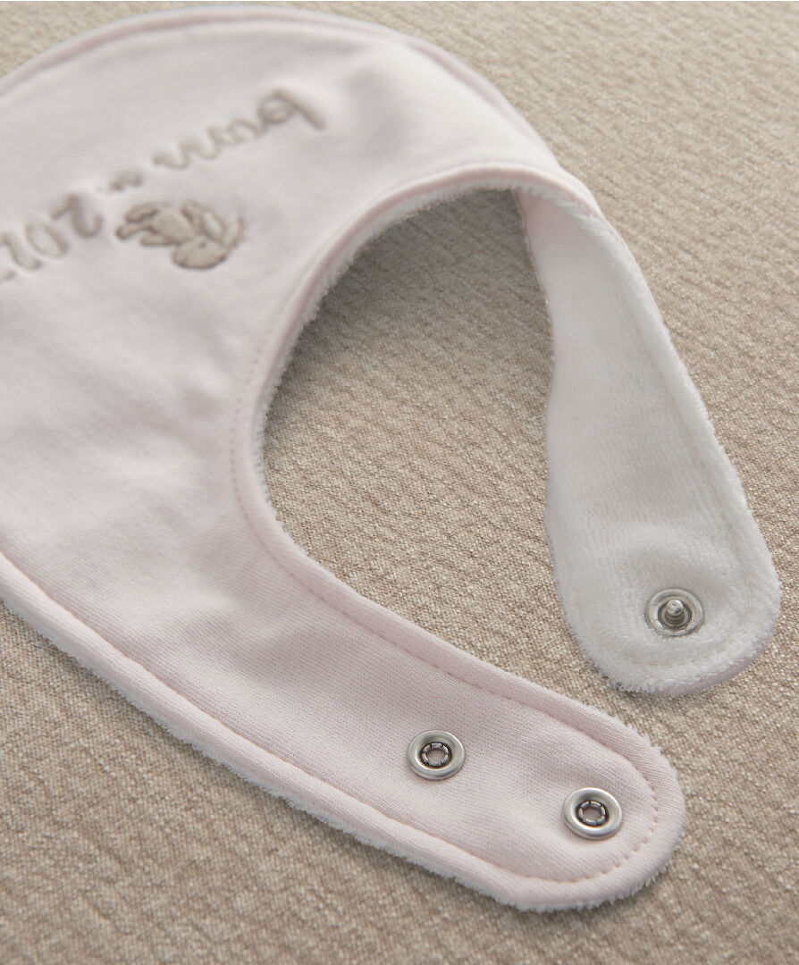 Pink Born In 2027 Bib image number 4