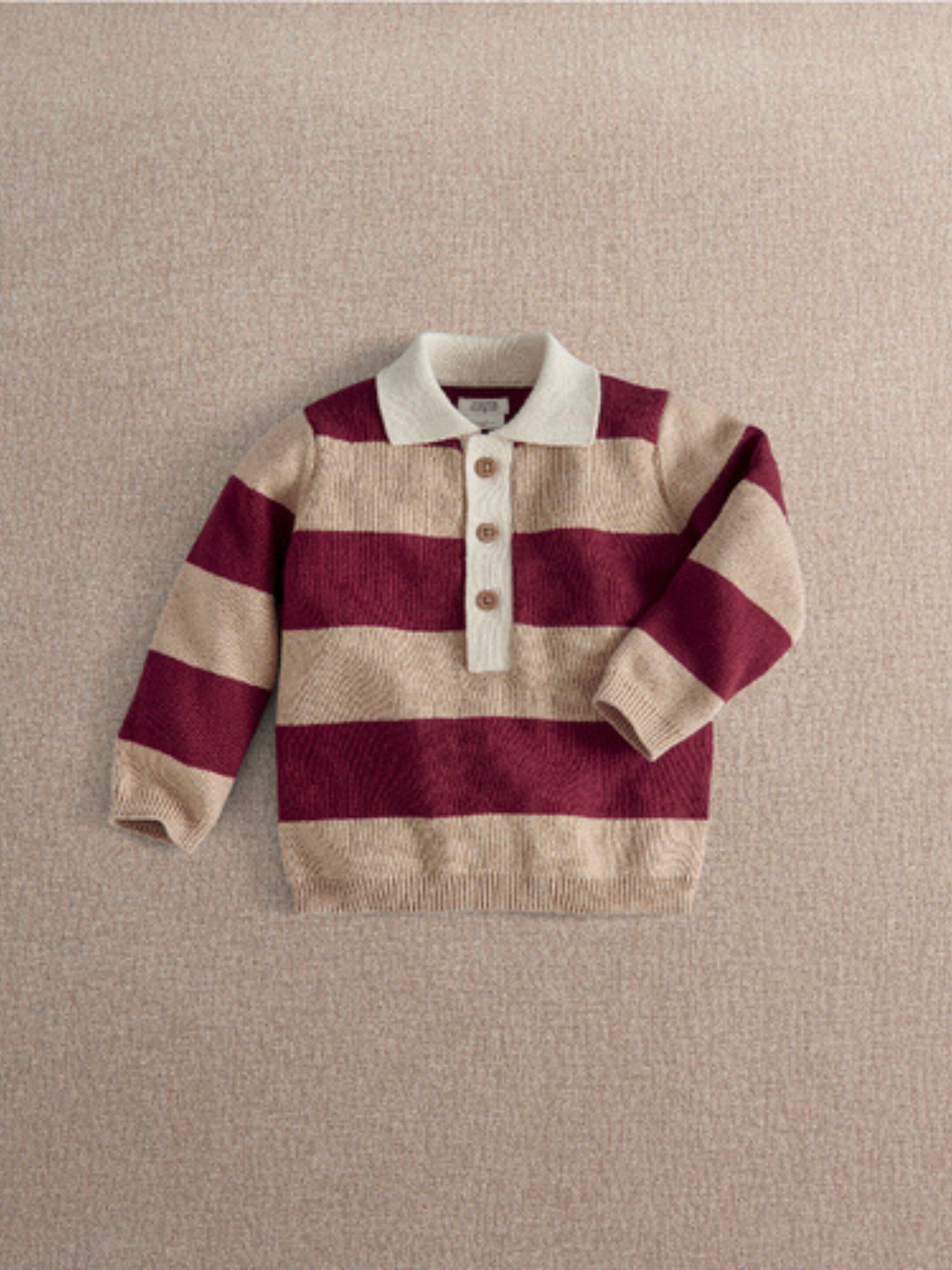 Rugby Stripe Knit Top