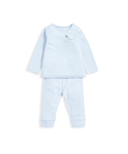 2PK WHALE JERSEY PJS image number 3