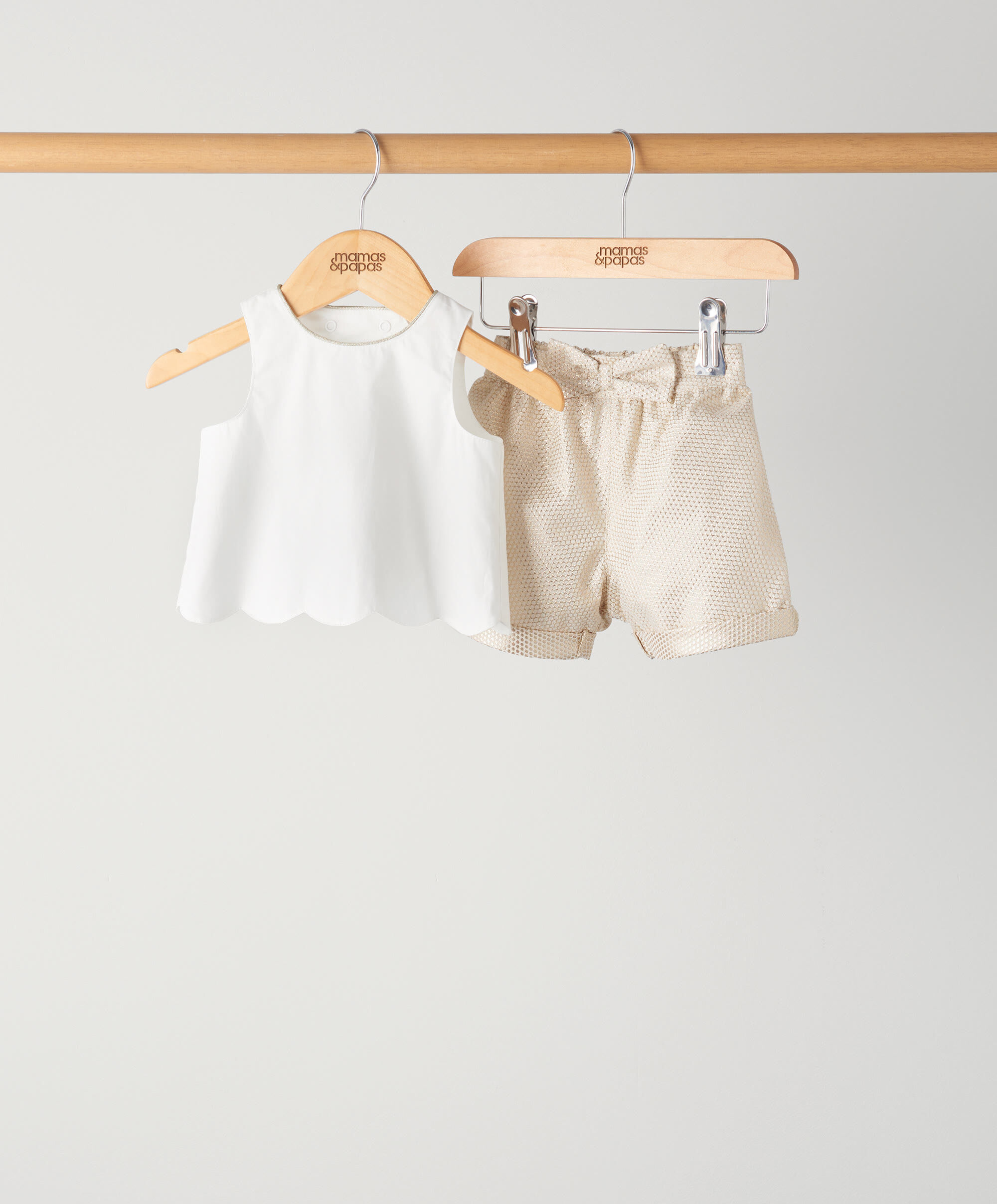طقم بلوزة وشورت جاكار - قطعتان