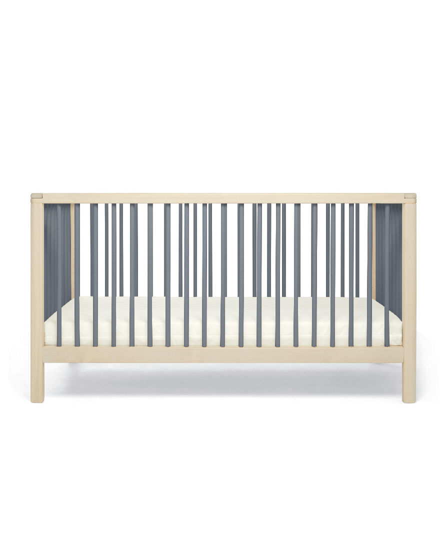 مهد سولو صغير - رمادي طبيعي image number 2