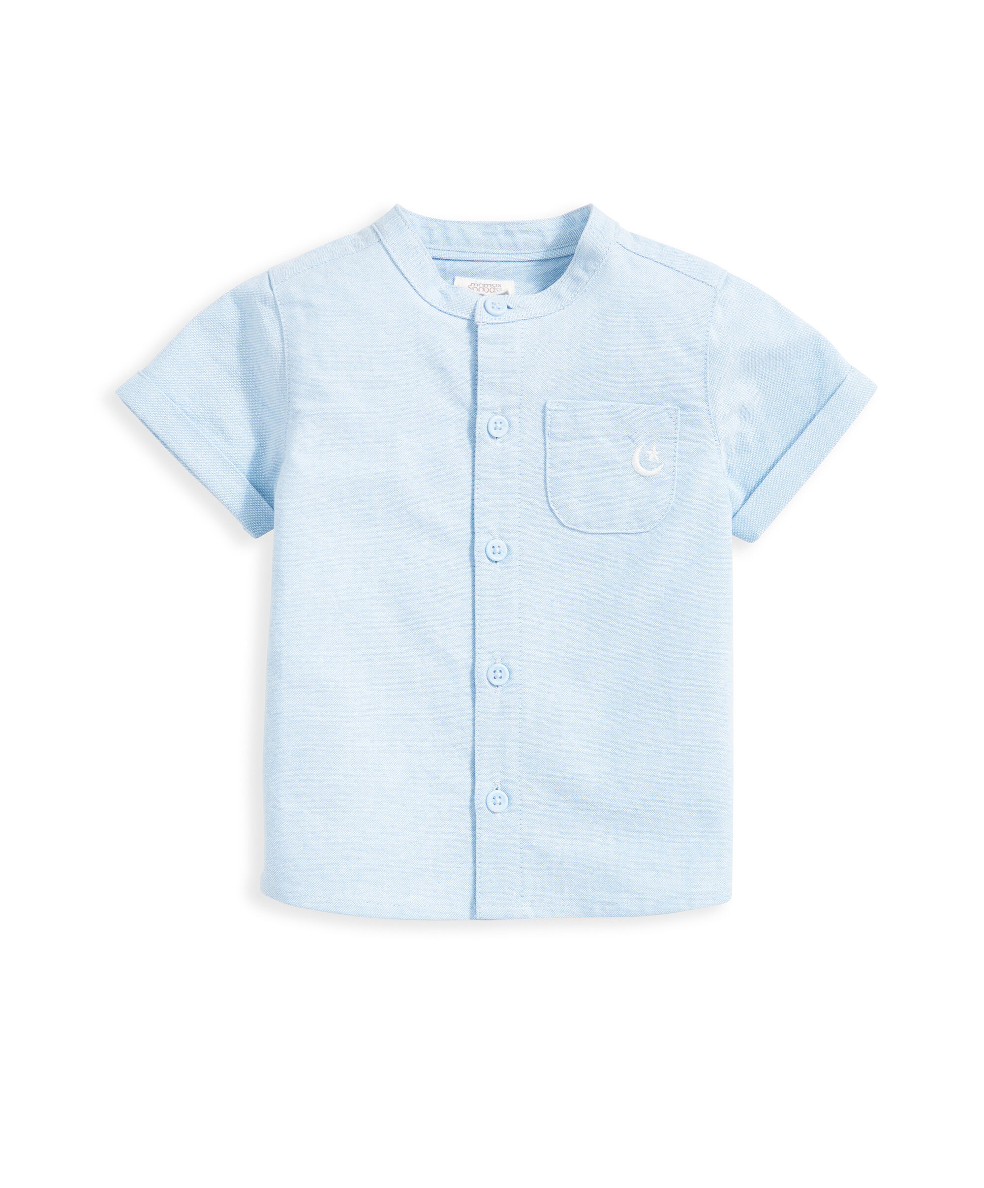 قميص شامبراي للعيد - أزرق image number 2