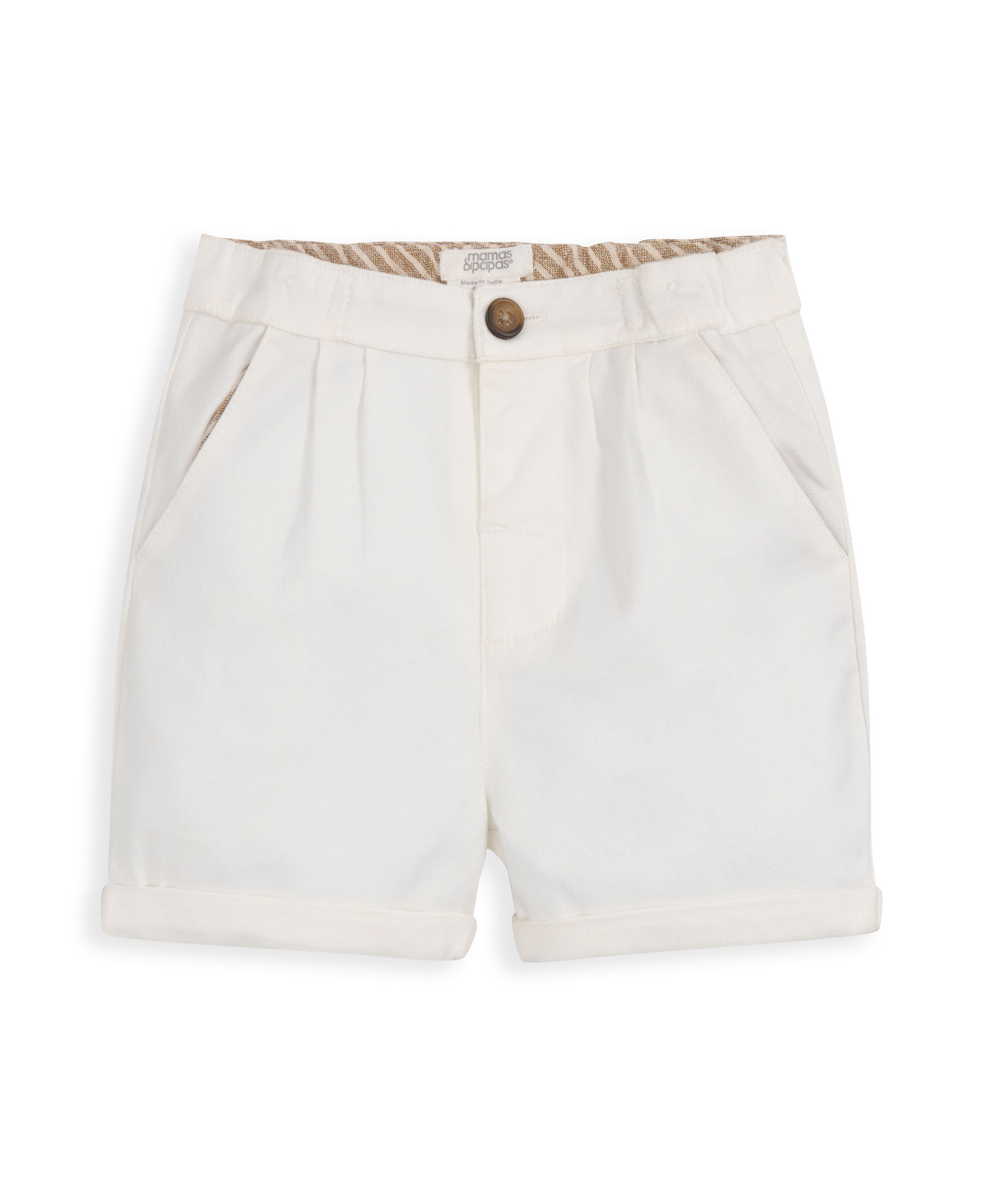 طقم قميص مخطط وشورت، قطعتين image number 4