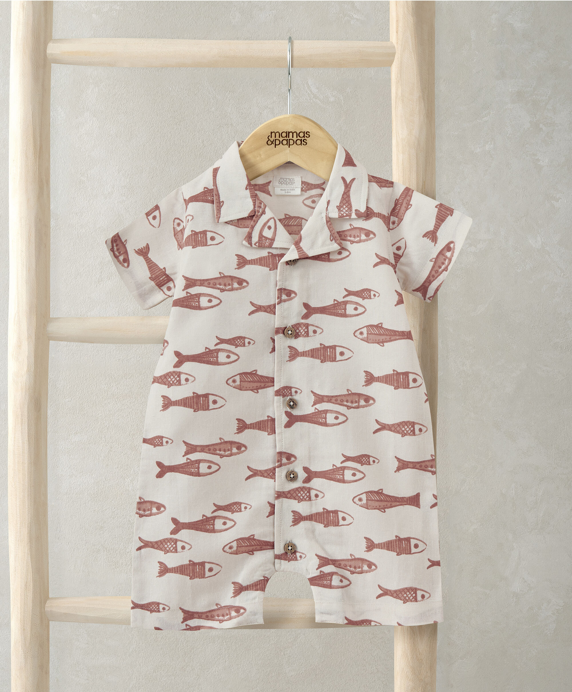 رومبر بنقشة ساردين كتان image number 1