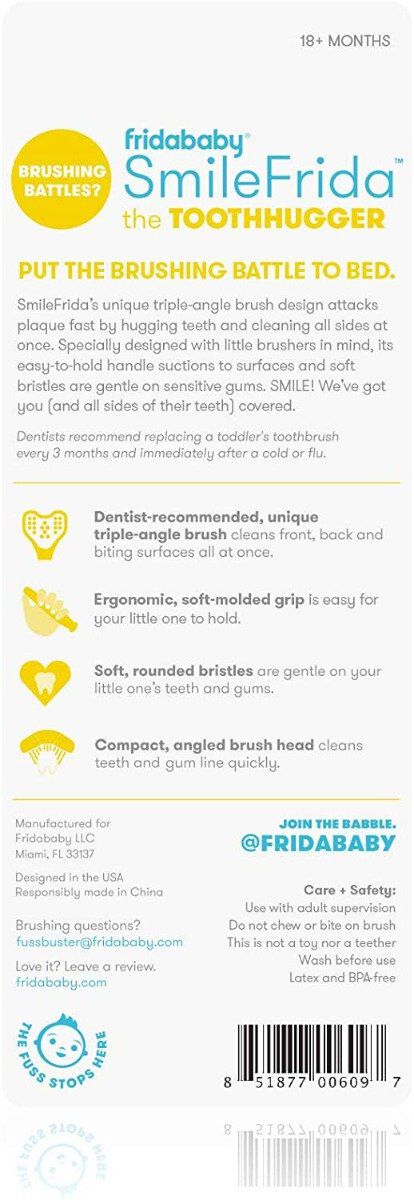 فرشاة توث هاجر سمايل فريدا - أزرق image number 3