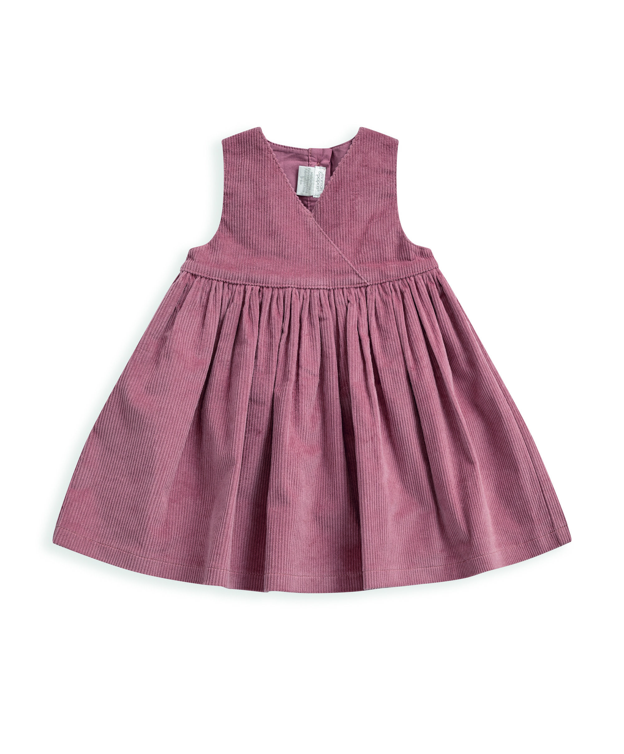 طقم لباس قطعة واحدة بنقشة زهور وفستان مضلع - قطعتان image number 3