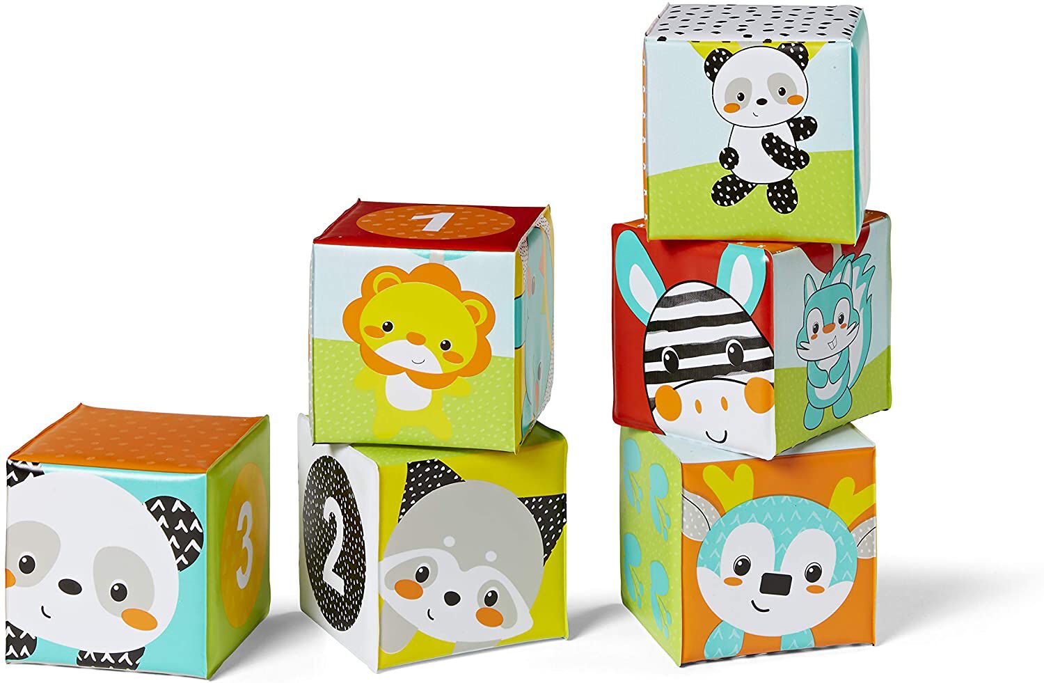 مكعبات حوض الاستحمام بألوان وأرقام من إنفانتينو image number 2