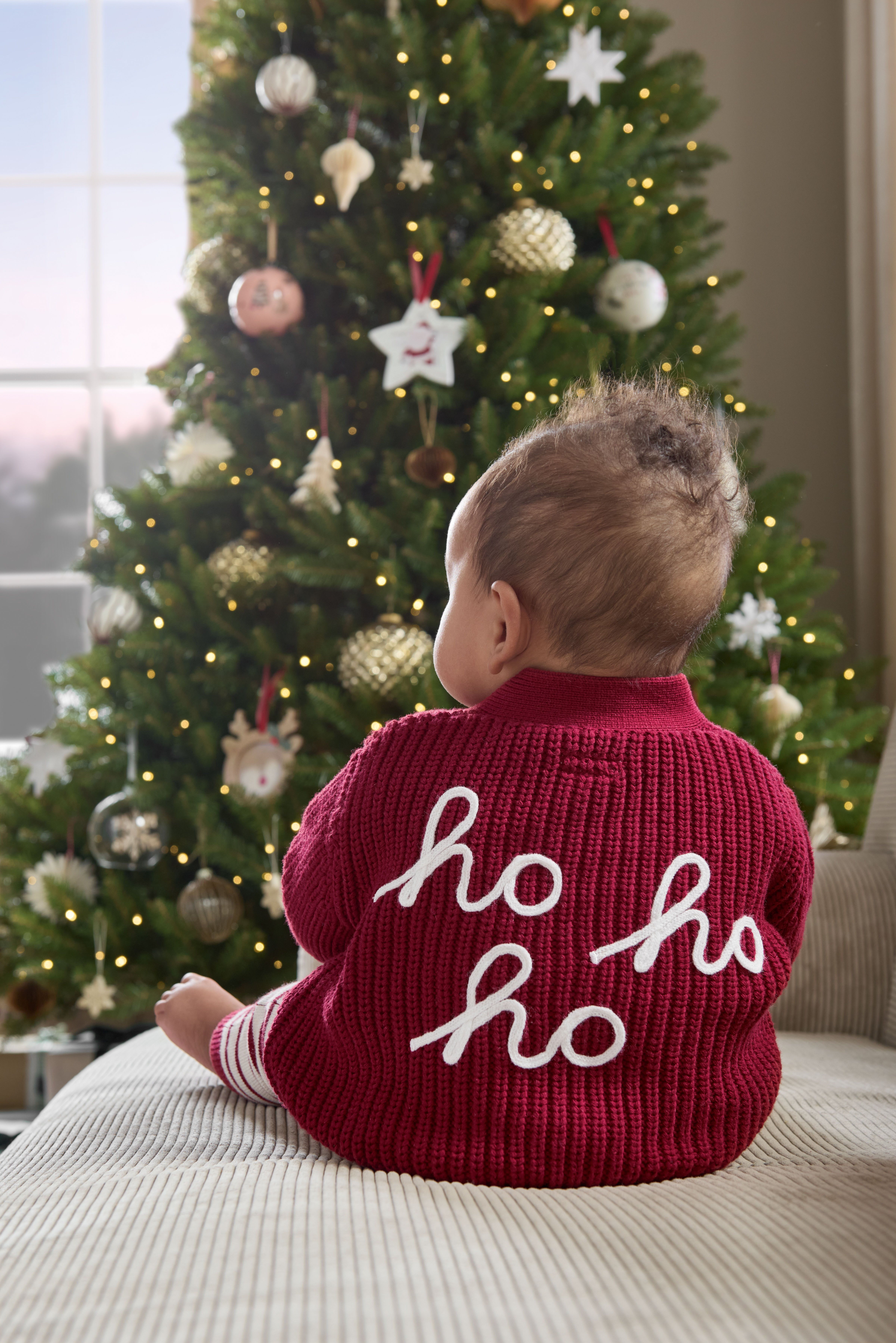 طقم منسوج بلون أحمر، 2 قطع image number 2