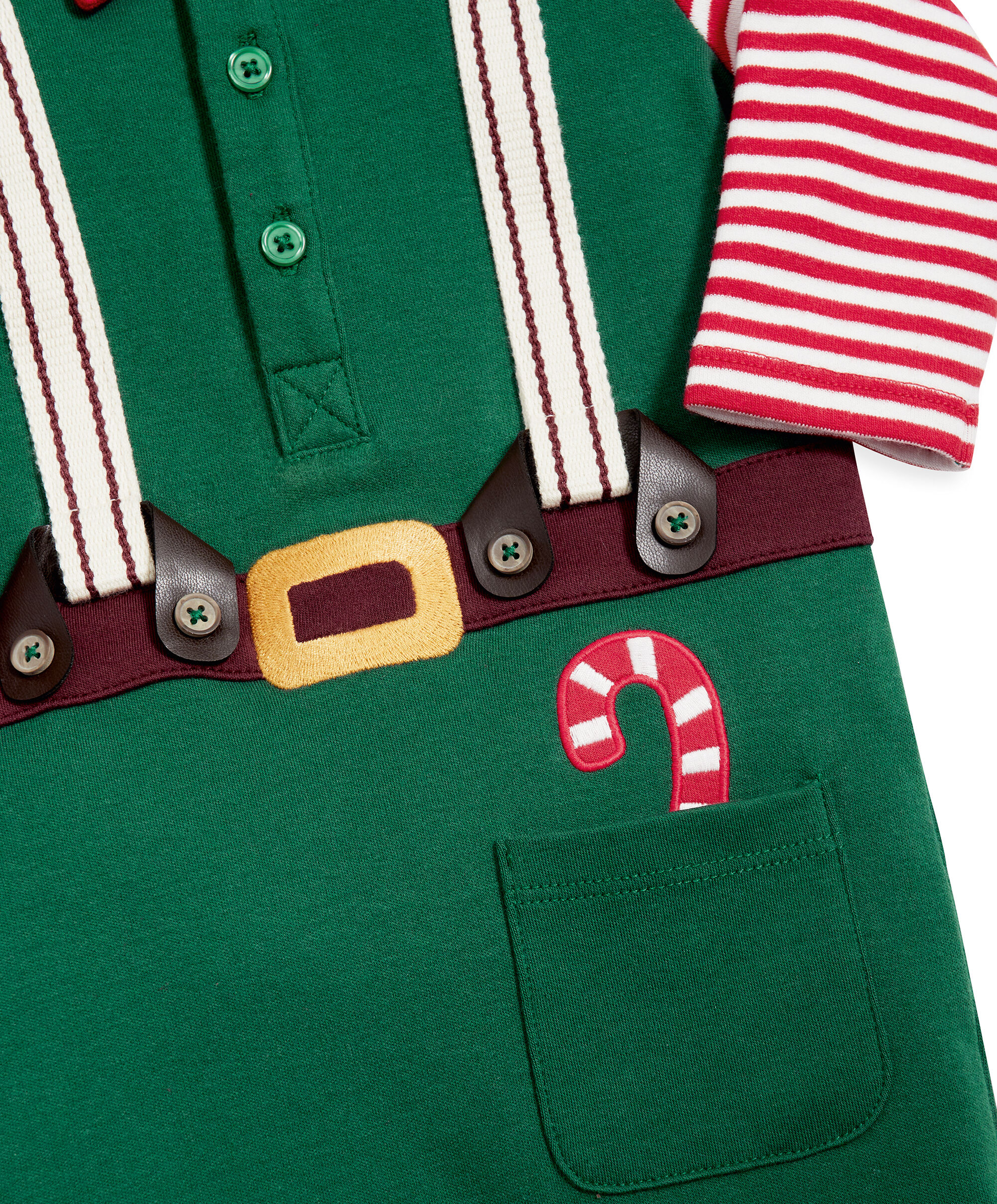 طقم لباس الكل في واحد وقبعة بتصميم قزم image number 3