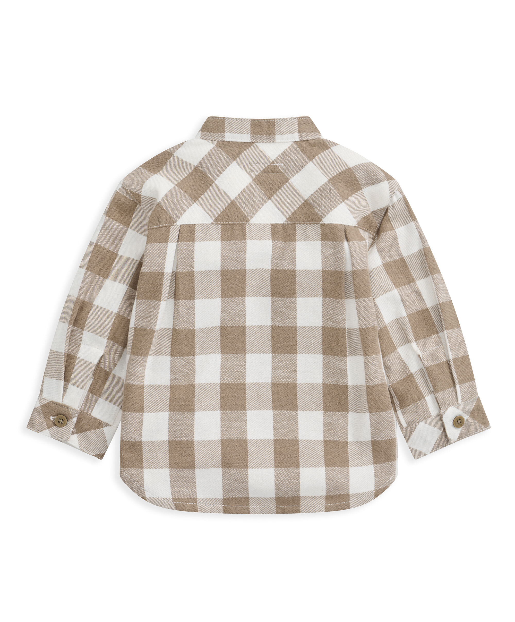 قميص بنقشة مربعات image number 3