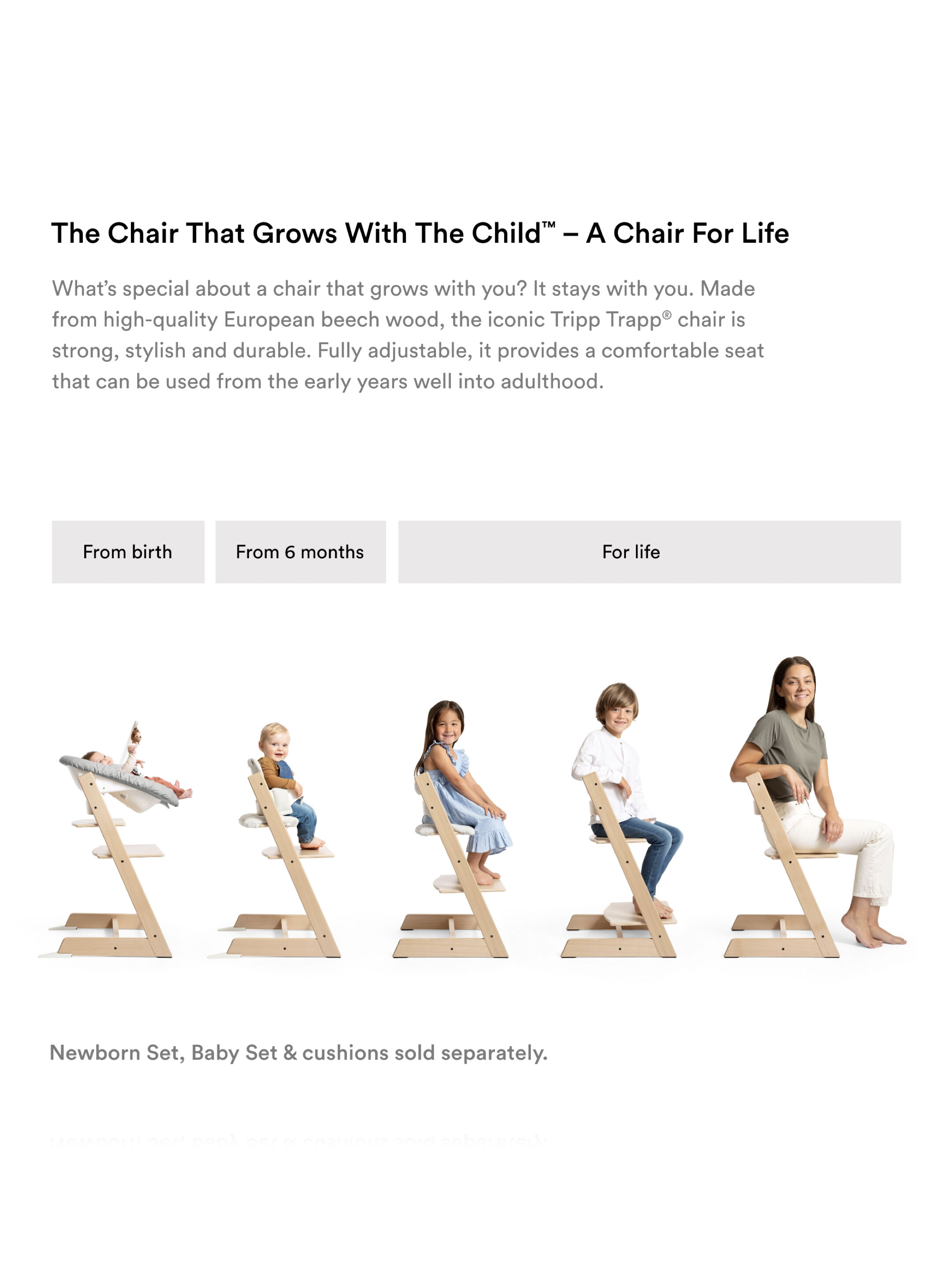 كرسي تريب تراب مع مجموعة الرضع من ستوك - أخضر image number 6