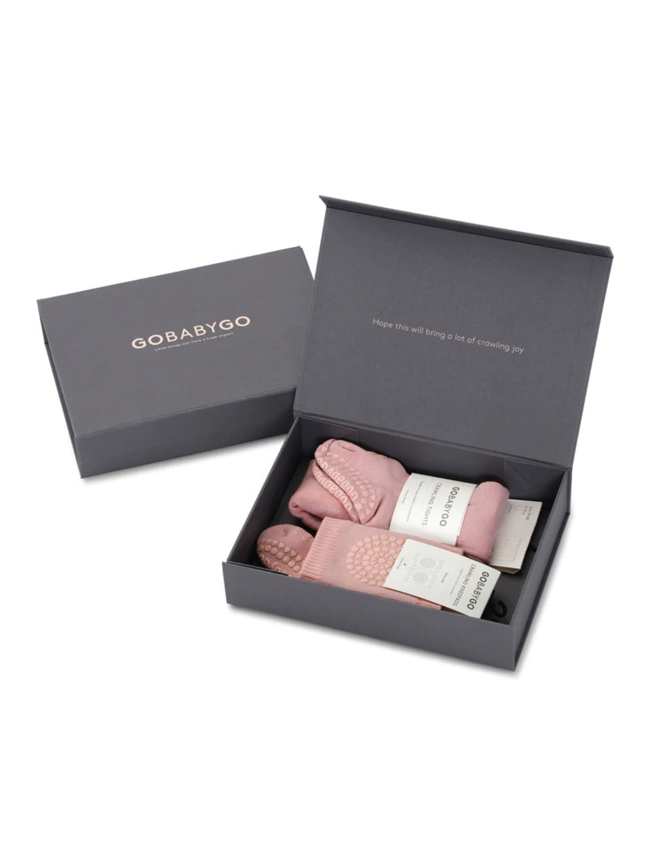 طقم التعلم على الزحف للمواليد الجدد - وردي image number 1