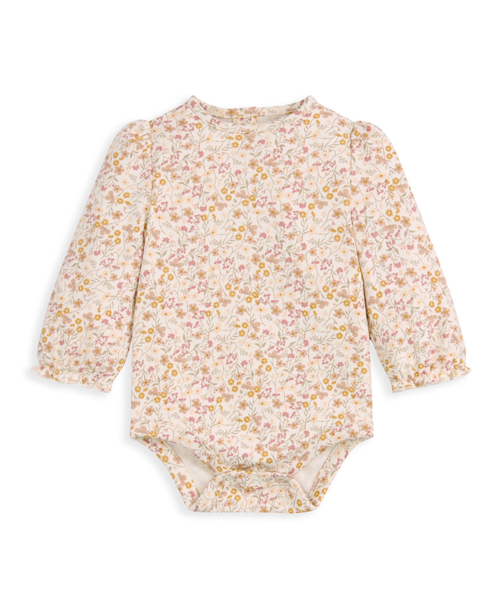 طقم دنغري بتطريزات وبودي سوت، قطعتين image number 4