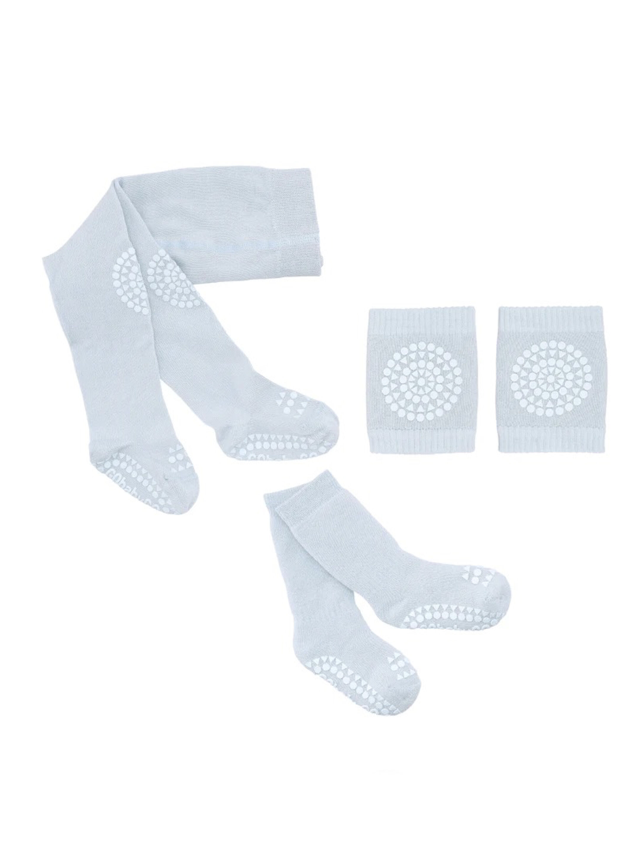 طقم التعلم على الزحف للمواليد الجدد - أزرق فاتح image number 2