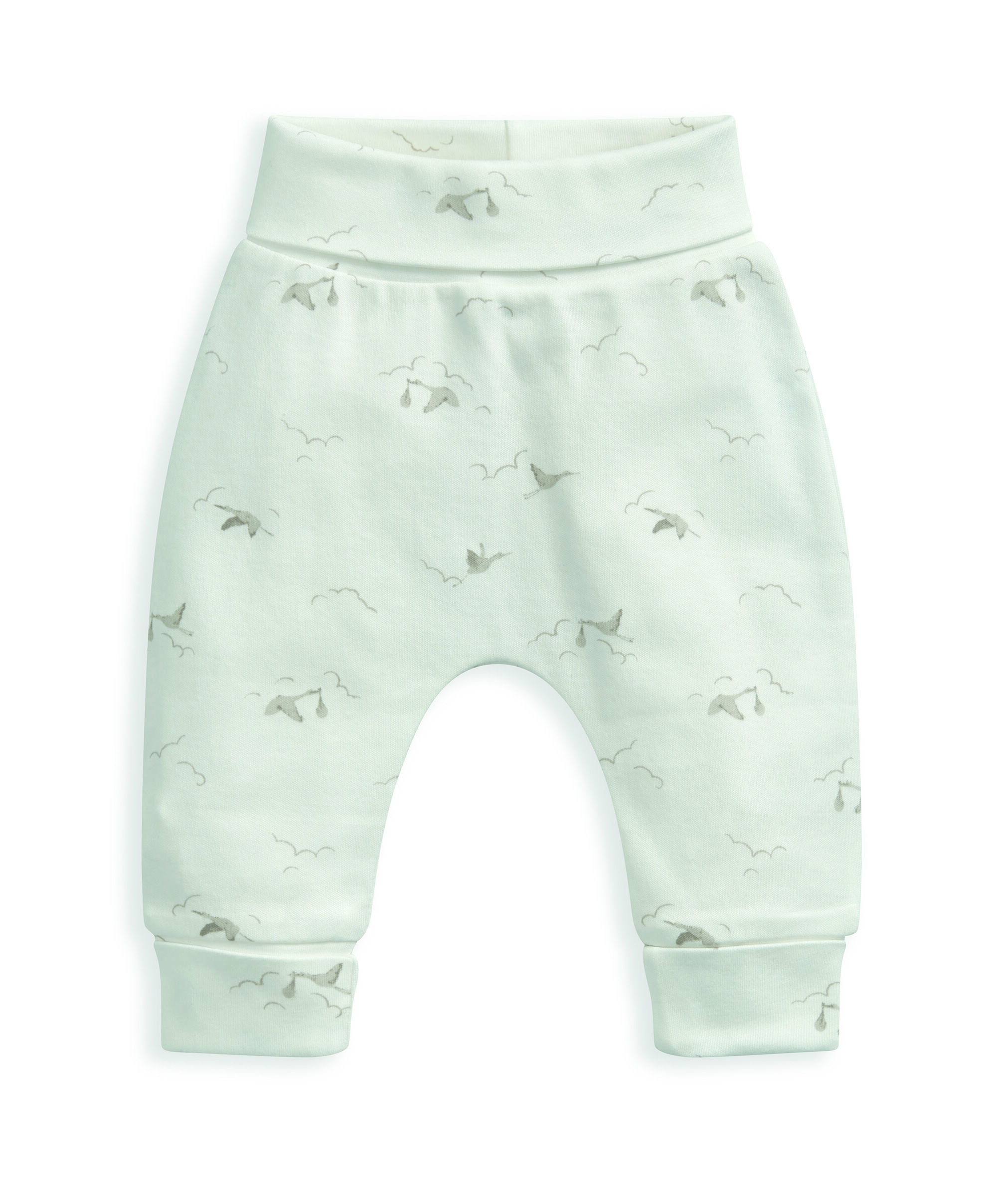 طقم ماي فيرست اوتفيت بنقشة طائر اللقلق- 3 قطع image number 3