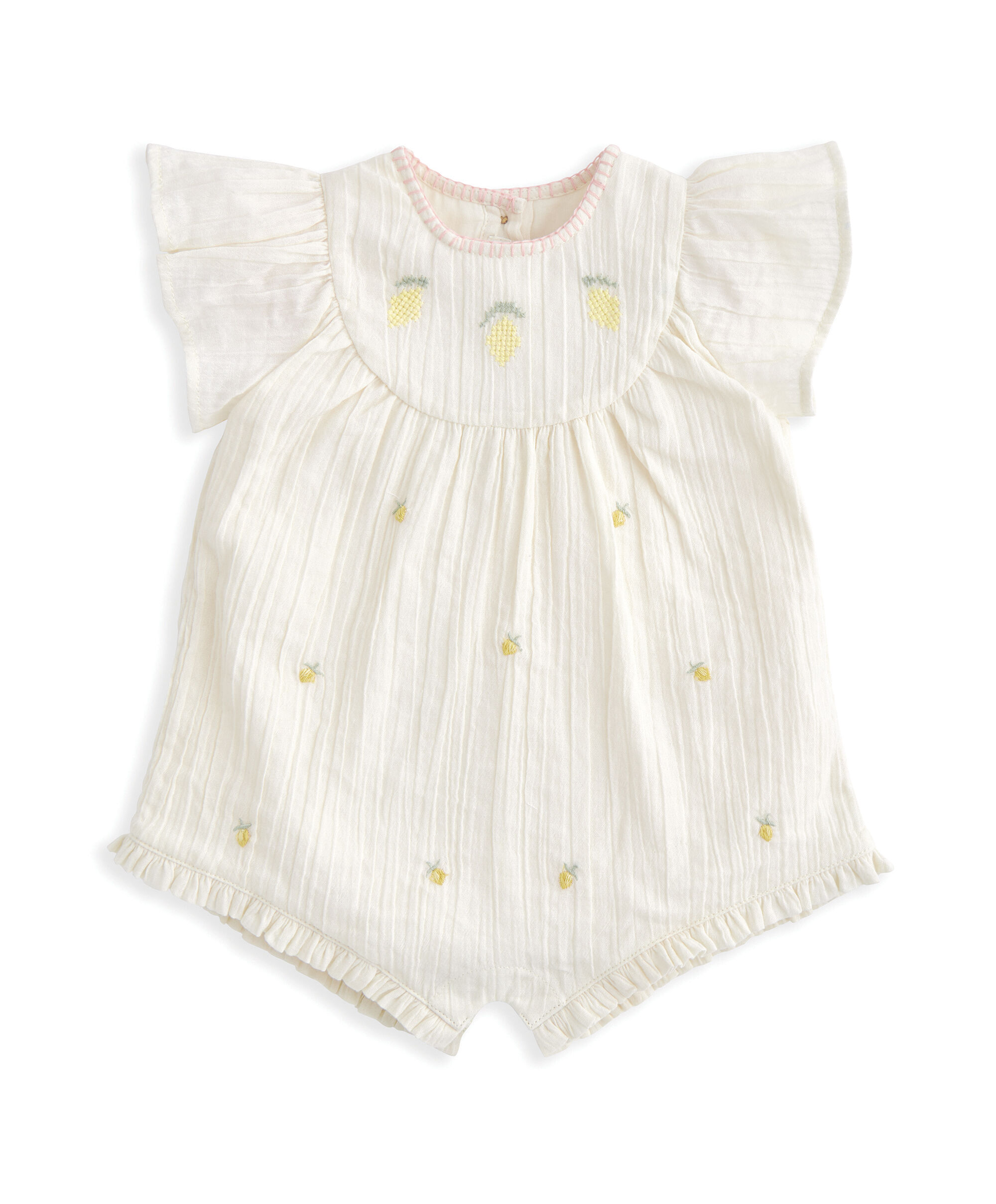 رومبر بتطريز ليمون image number 2