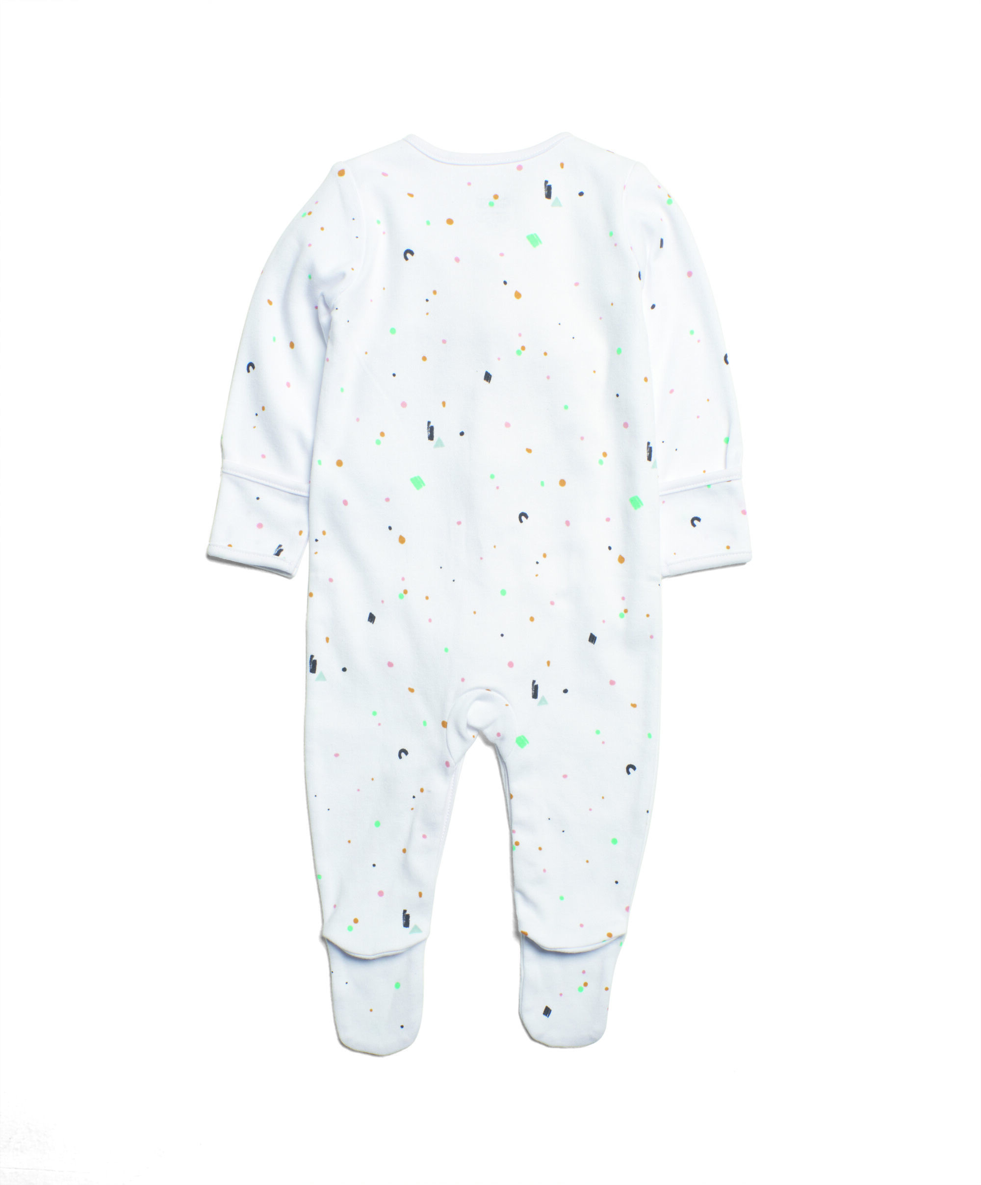 لباس الكل في واحد بطبعة طلاء متناثر image number 2